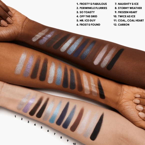 MAC Snowbody's Business Eye Shadow Palette x 12 - Picture 4 of 11